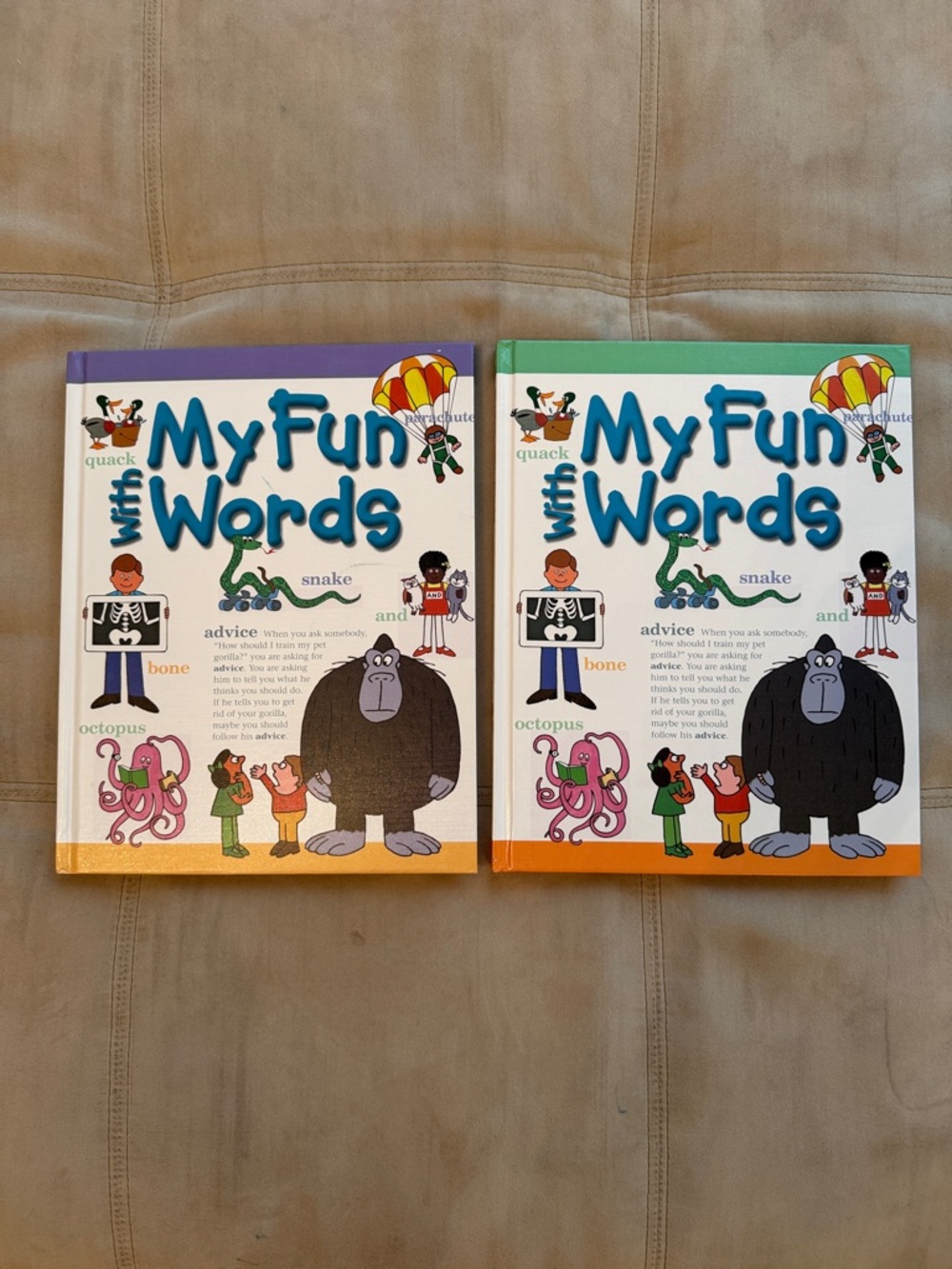 Southwestern My Fun with Words Children's Learning Book A-K and L-Z